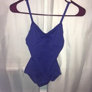 Capezio blue ABT leotard Small